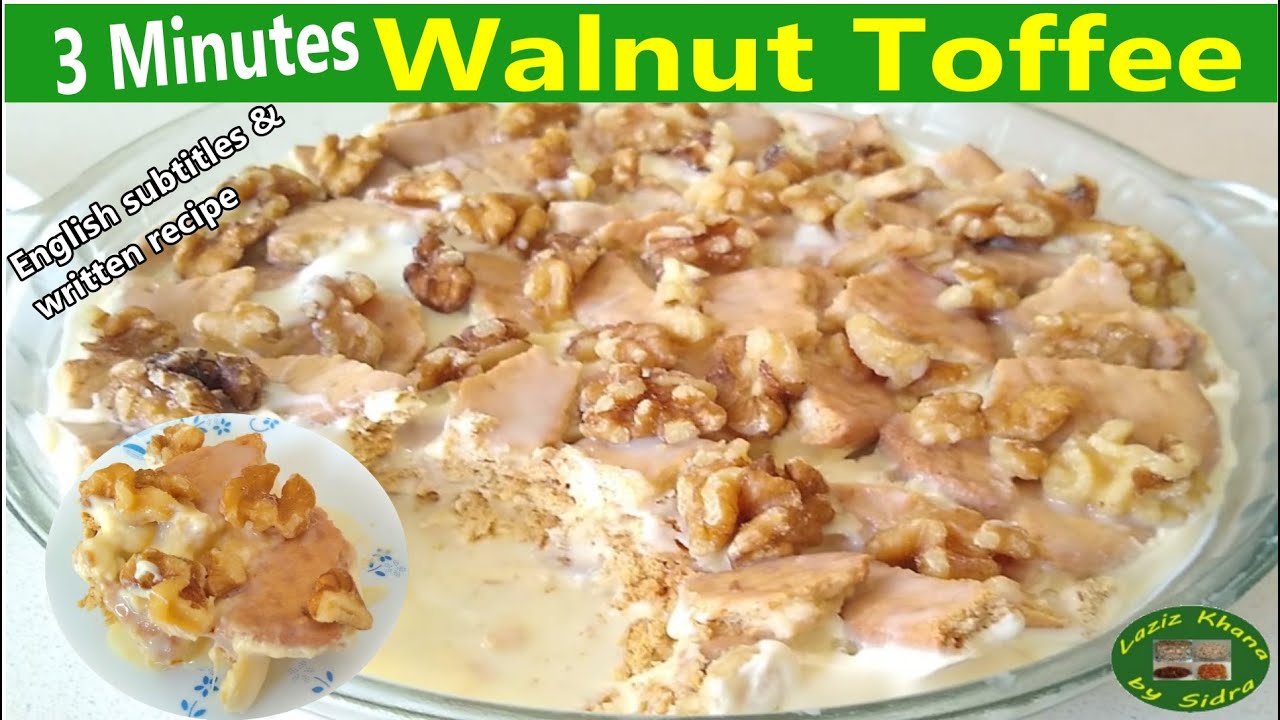 Walnut Toffee