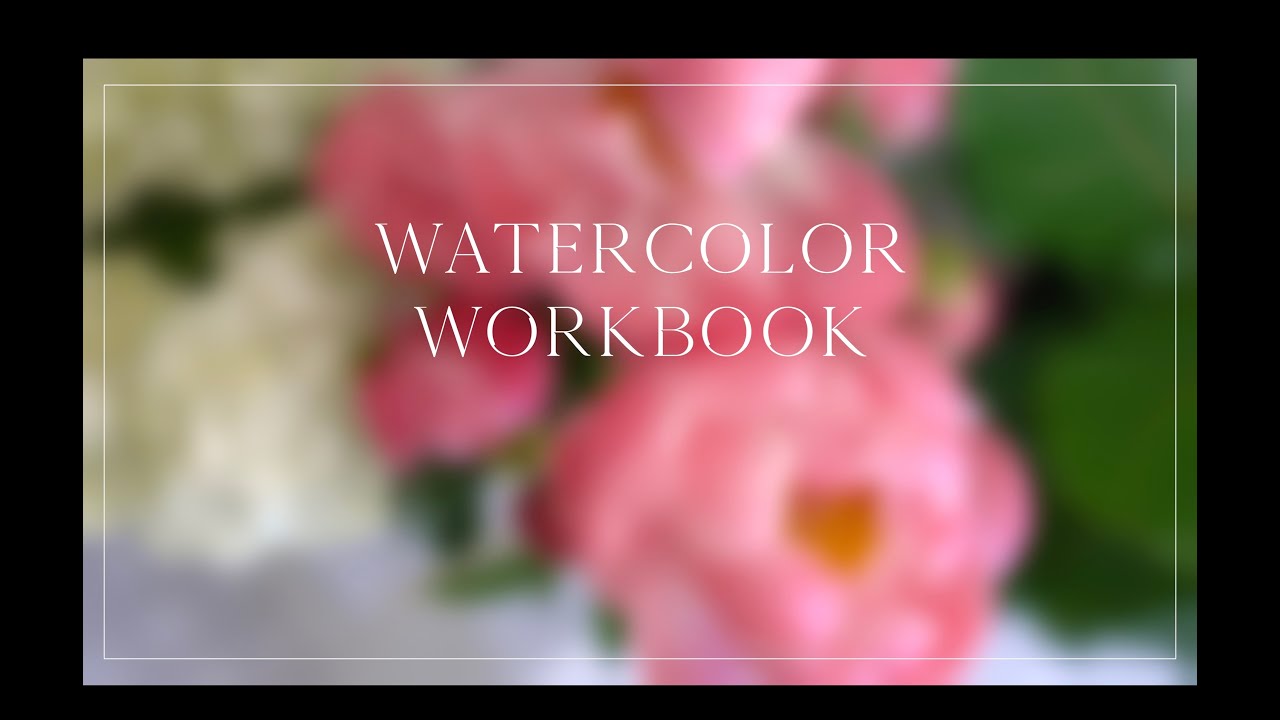 Floral Workbook by Sarah Cray | Learn How To Paint Botanicals 🌸