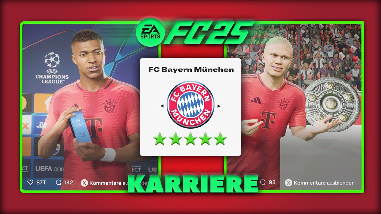 DAS KRASSESTE KARRIERE TEAM MIT BAYERN AUFBAUEN!! 🚀🔥 (ALLE AUF 91+)