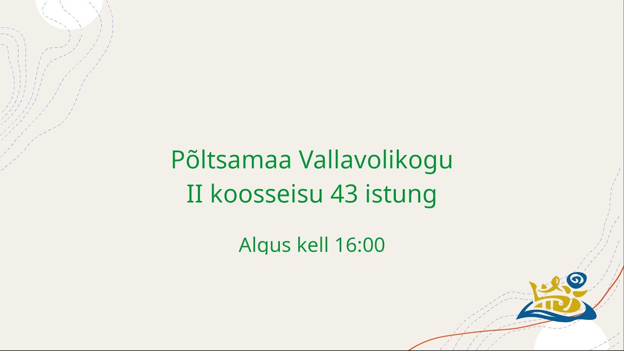 Põltsamaa Vallavolikogu II koosseisu 43. istung
