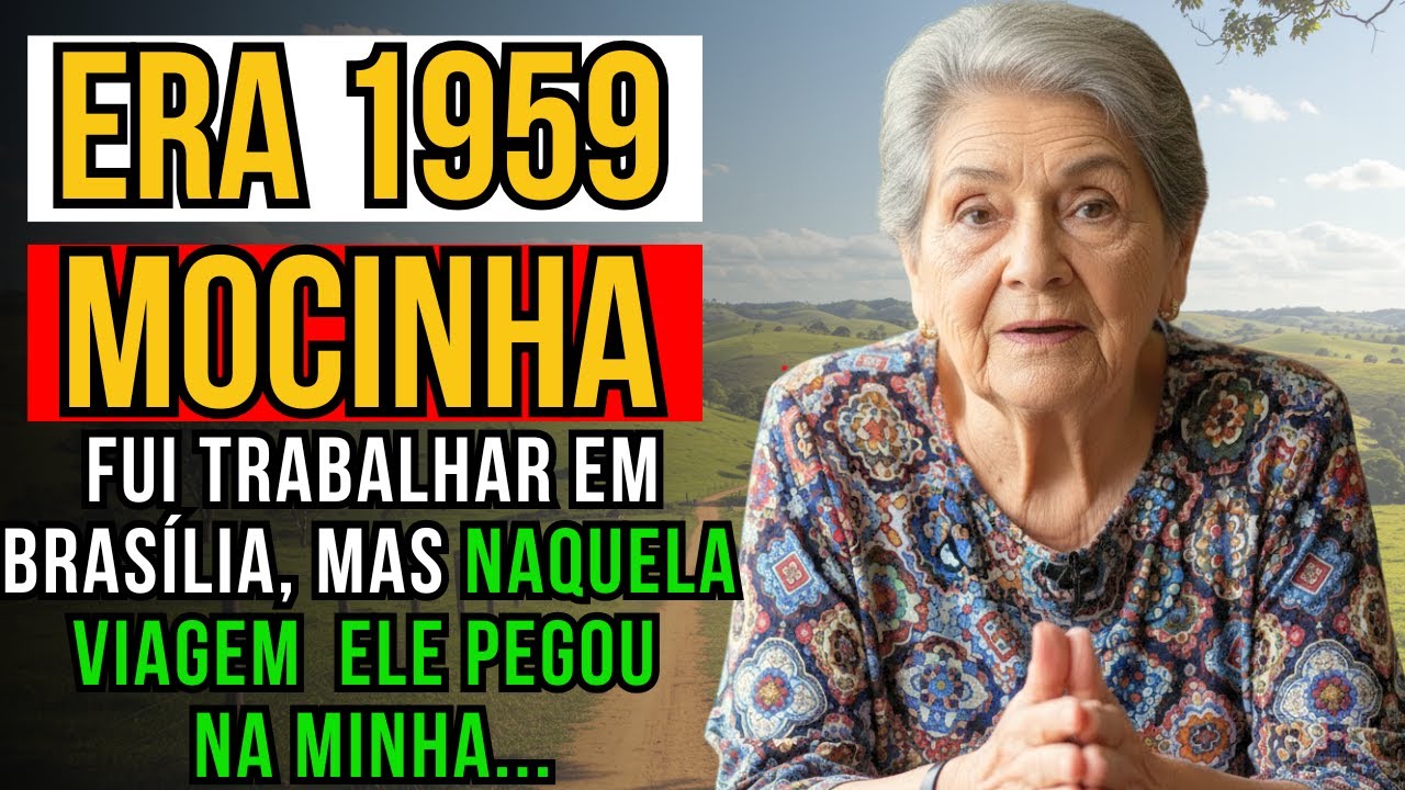 EM 1959 EU ERA UMA MOCINHA QUE TINHA IDO TRABALHAR EM BRASÍLIA, MAS NAQUELA VIAGEM ELE...