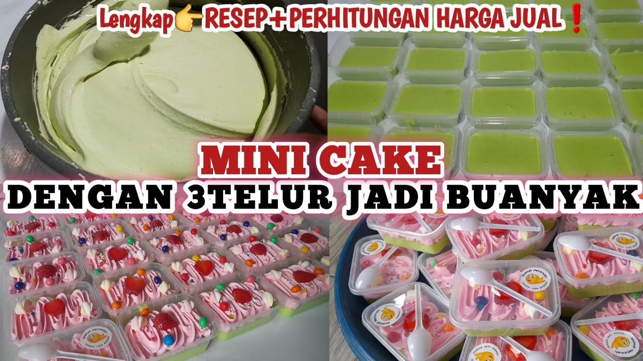 DAILY VLOG ORDERAN MINI CAKE. BAHAN EKONOMIS HASIL MANTAP ❗❗
