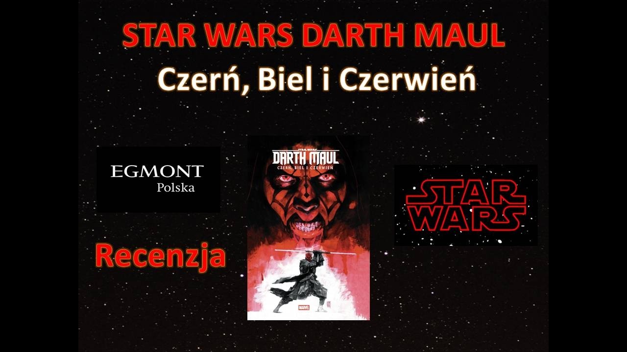 Star Wars. Darth Maul: Czerń, biel i czerwień - recenzje komiksów 2026 #33