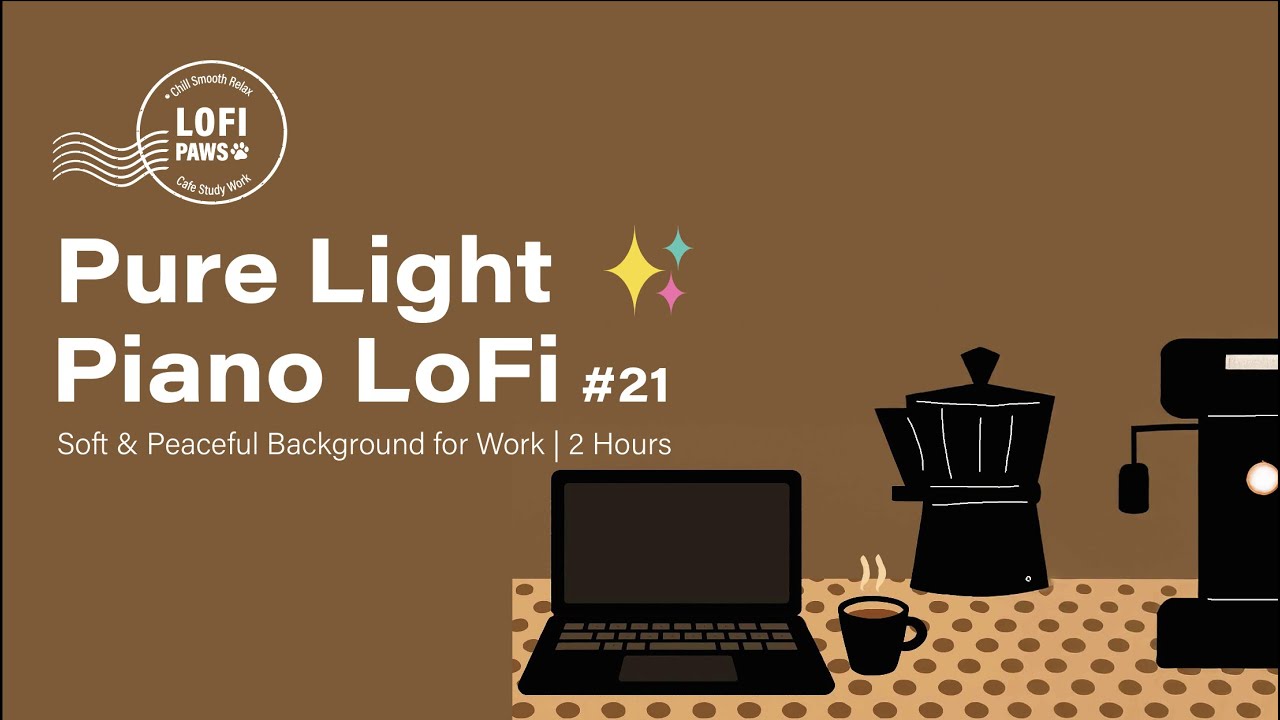 Pure Light Piano LoFi ✨ Soft & Peaceful Background for Work | 21 #jazz #beatstostudy #lofimu #piano