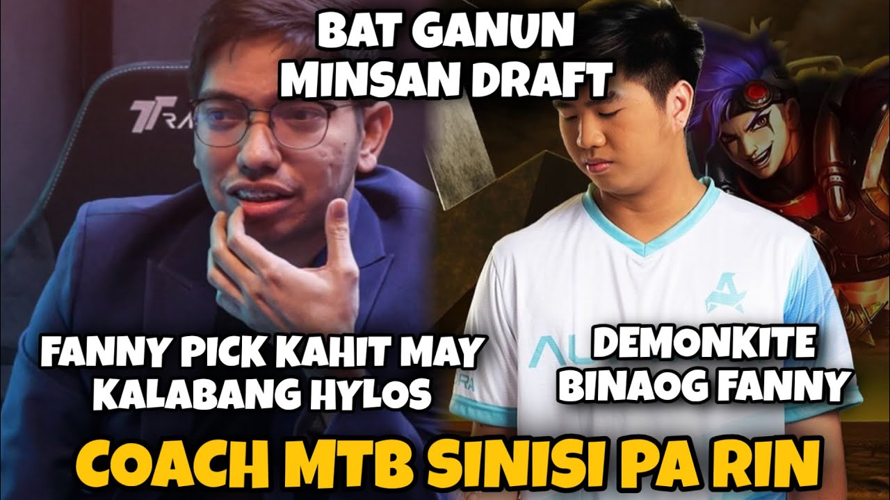DEMONKITE PINUGO SA FANNY! COACH MTB SINAPIAN NANAMAN SA DRAFT AYON SA FANS