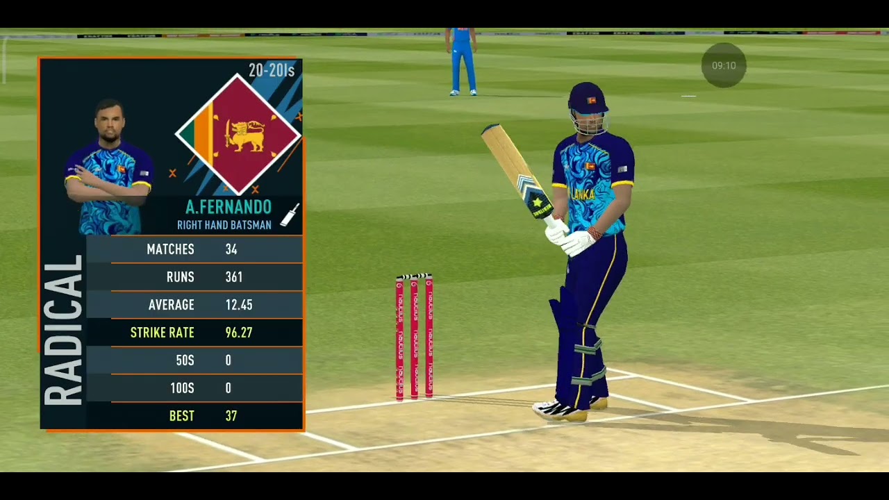 1REALCRICKET India VS SRILANKANRWMATCH#1