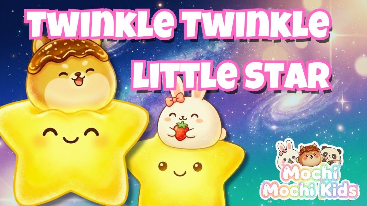 Twinkle Twinkle Little Star | Nursery Rhymes & Kids Songs | MochiMochiKids
