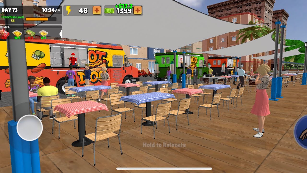 My Food Truck Simulator Day 73 with a New Menu Cheese Burger