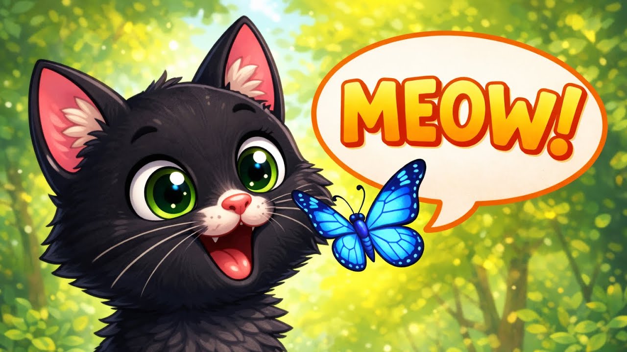 “Milo the Curious Cat 🐱 | A Magical Story for Kids”