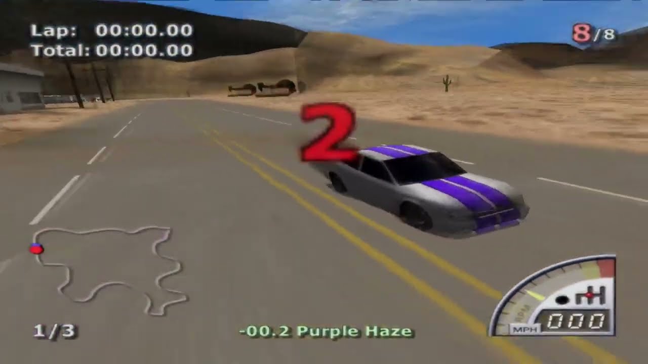 Rumble Racing PS2 - Rookie Cup 2 - OURO - No Mercy #ps2 #ea #racinggames #rumbleracing