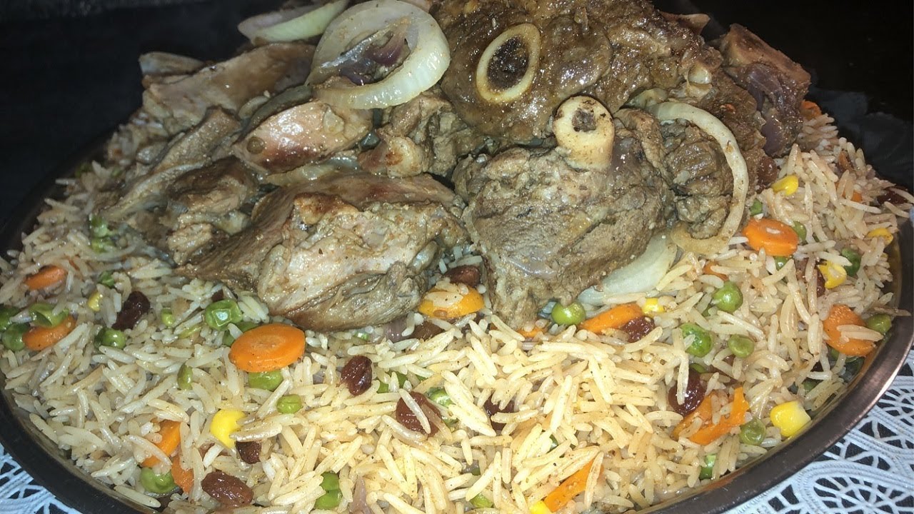 Bariis Sabeed si fudud losameyey | hada kadib sidaan usameeso l The Best Rice Somali Food Lamb Meat