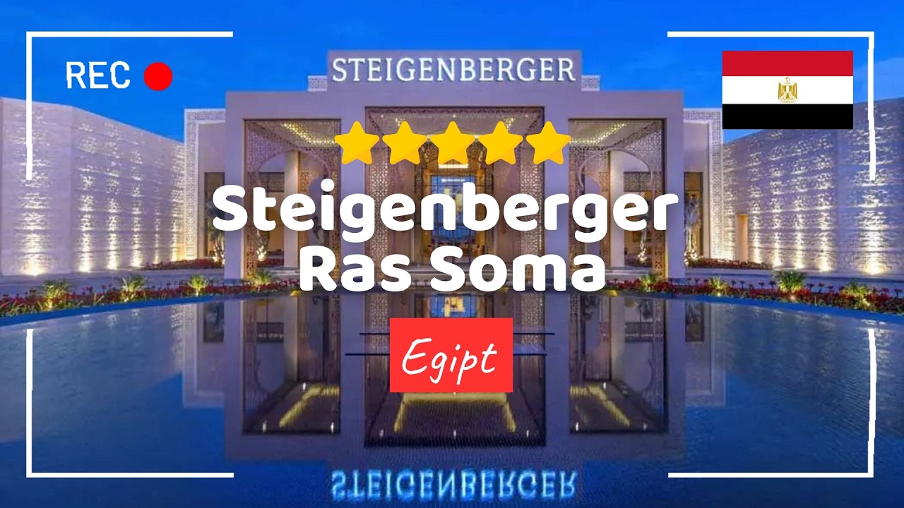 STEIGENBERGER RAS SOMA 5* HOTEL TOUR 🇪🇬🌴 HURGHADA, EGIPT #egipt #wakacje