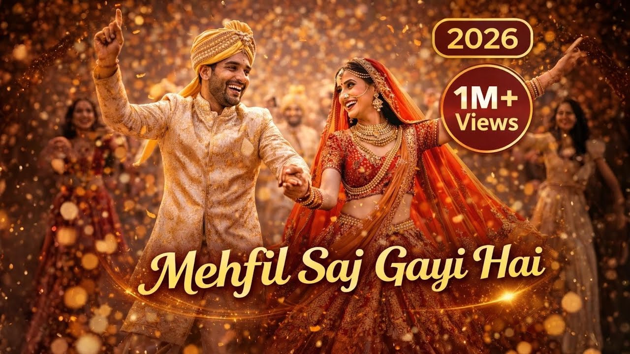 Mehfil Saj Gayi Hai | Bride & Groom Entry Song | Wedding Dance Special 2026