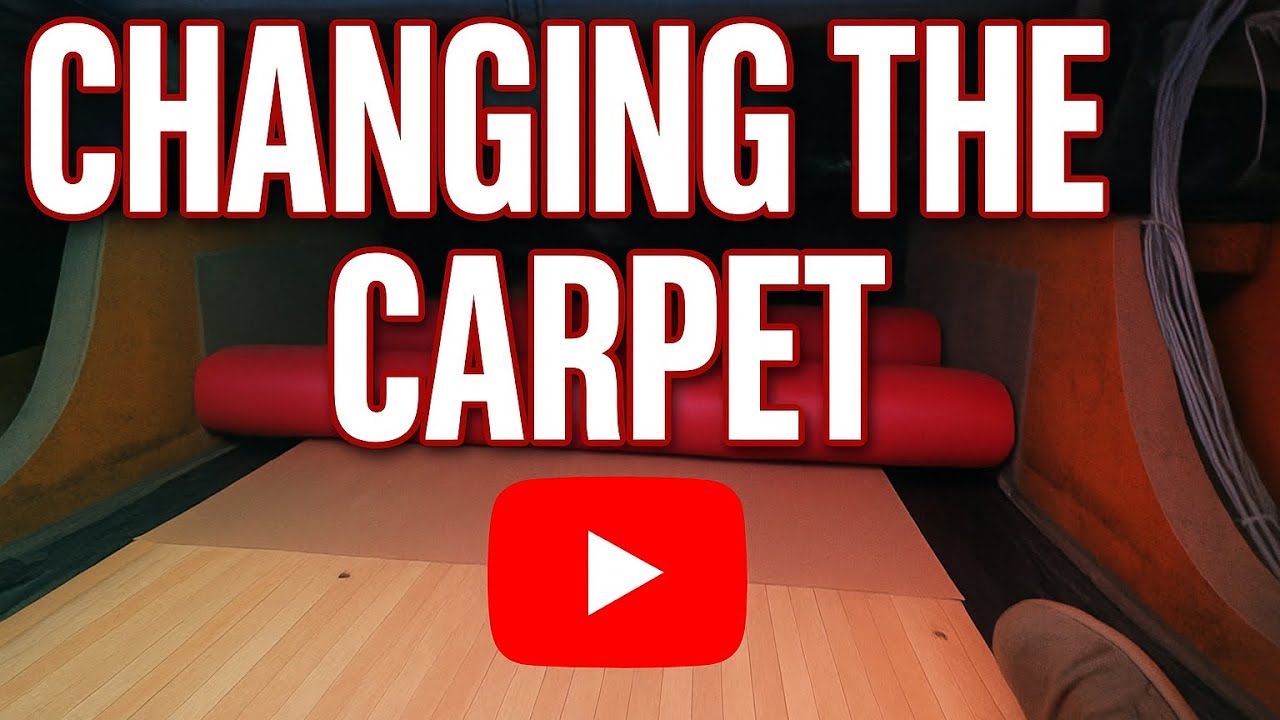 How to Change the Carpet on an AMF 8270 Pinspotter | Bowling Machine Repair