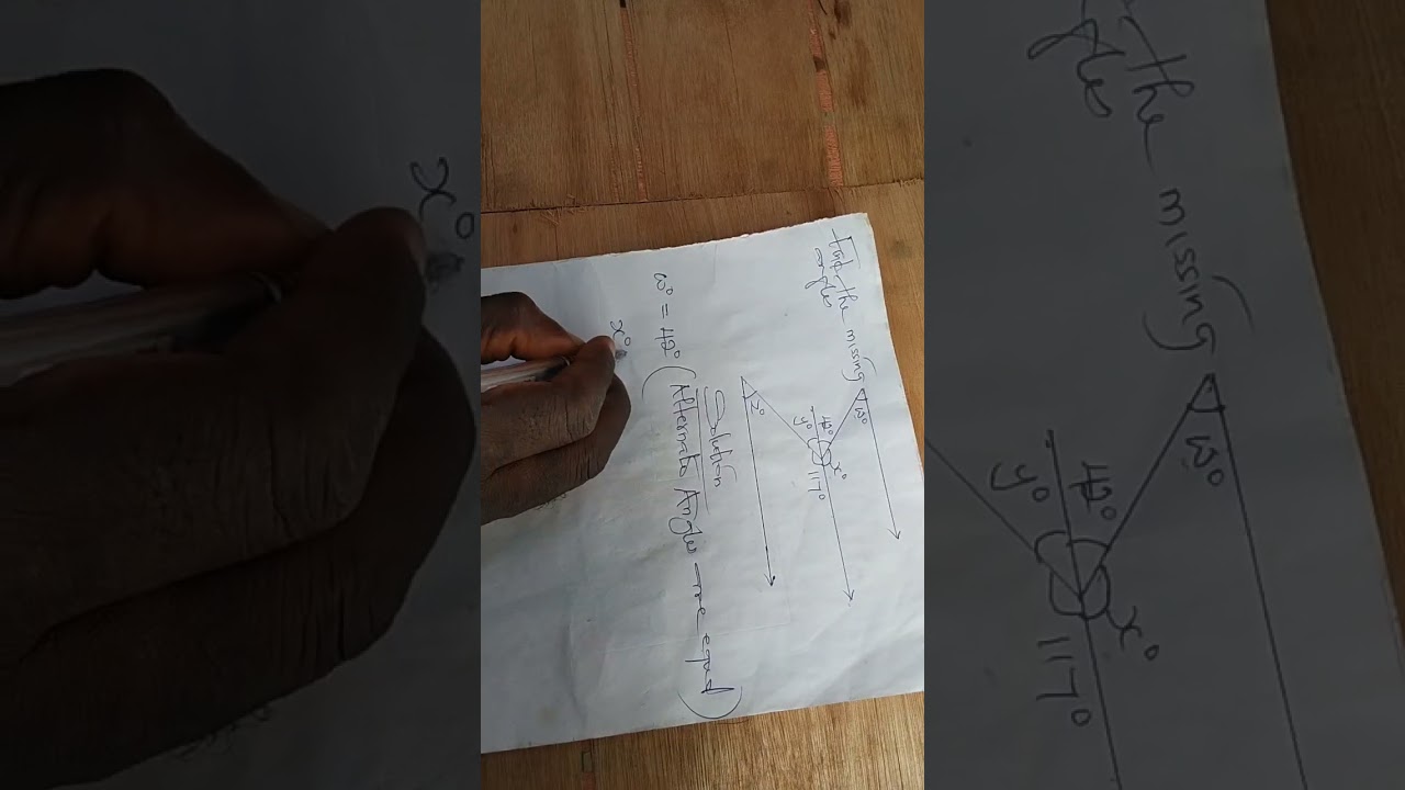 Finding the Missing Angles in the figure#viral #12thmathobjectiveforboardexam2023 #maths 