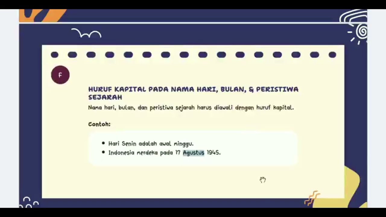 PJJ VA Penulisan Huruf Kapital, Angka dan Bilangan sesuai EYD
