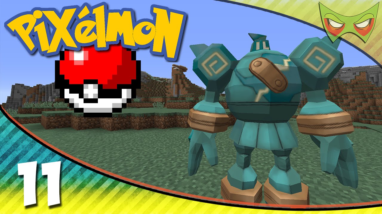 Pixelmon! - Minecraft Pokemon Mod - 11 - Golurk!