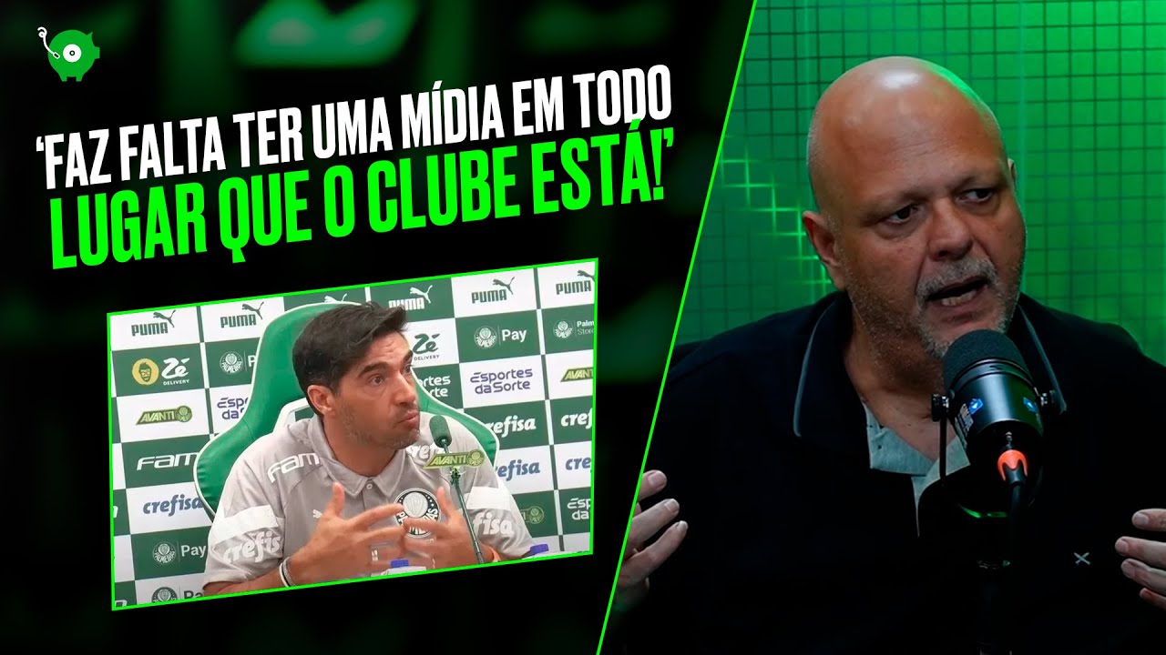 MASSINI EXPÕE INSATISFAÇÃO COM COBERTURA DA IMPRENSA COM O PALMEIRAS!