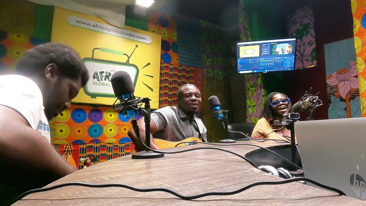 We performed “Where Does The Love Go” live in the studios of Africa Global Radio.