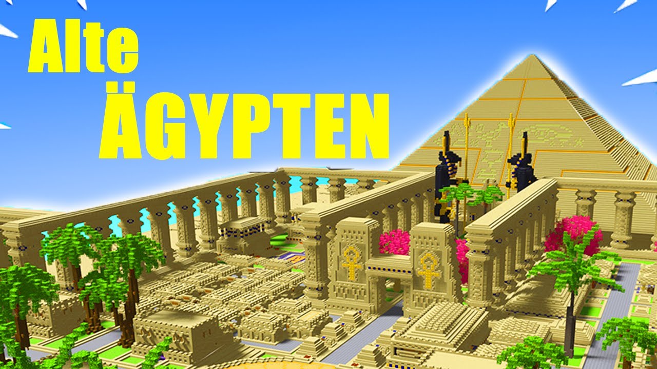 ICH BAUE das ALTE ÄGYPTEN in MINECRAFT HARDCORE?! 😱