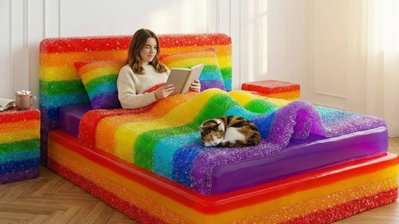 Which Dream Bed Would You Choose Tonight? 🛏️🌌 Ultimate Oddly Satisfying No Talking Visuals