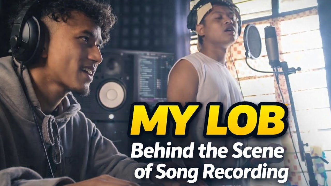 MY LOB Song — Behind The Scenes of Recording | Wanbhaa