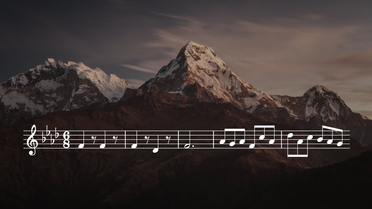 Mountain Fugue (for horn and piano) | Original Composition in F-Minor