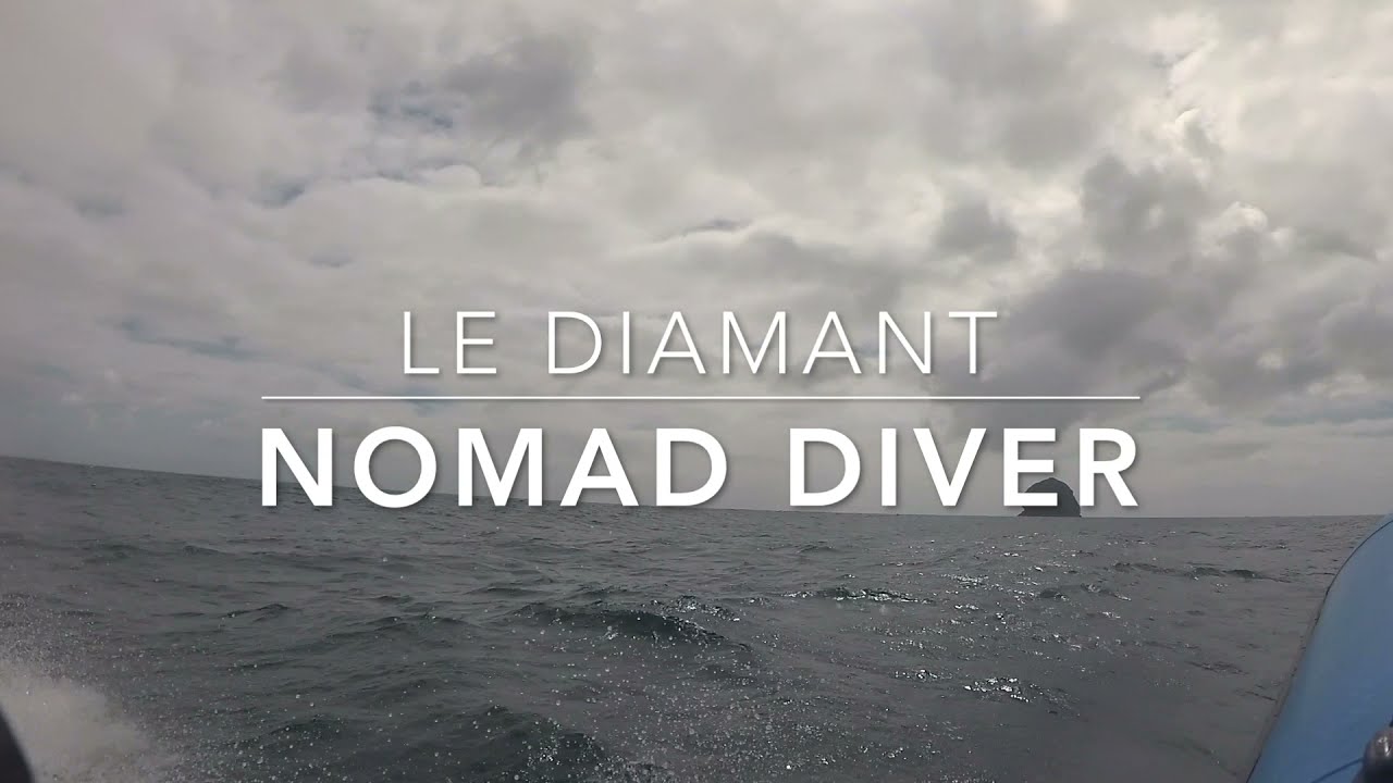Nomad Diver plongée sous le rocher du Diamant en Martinique