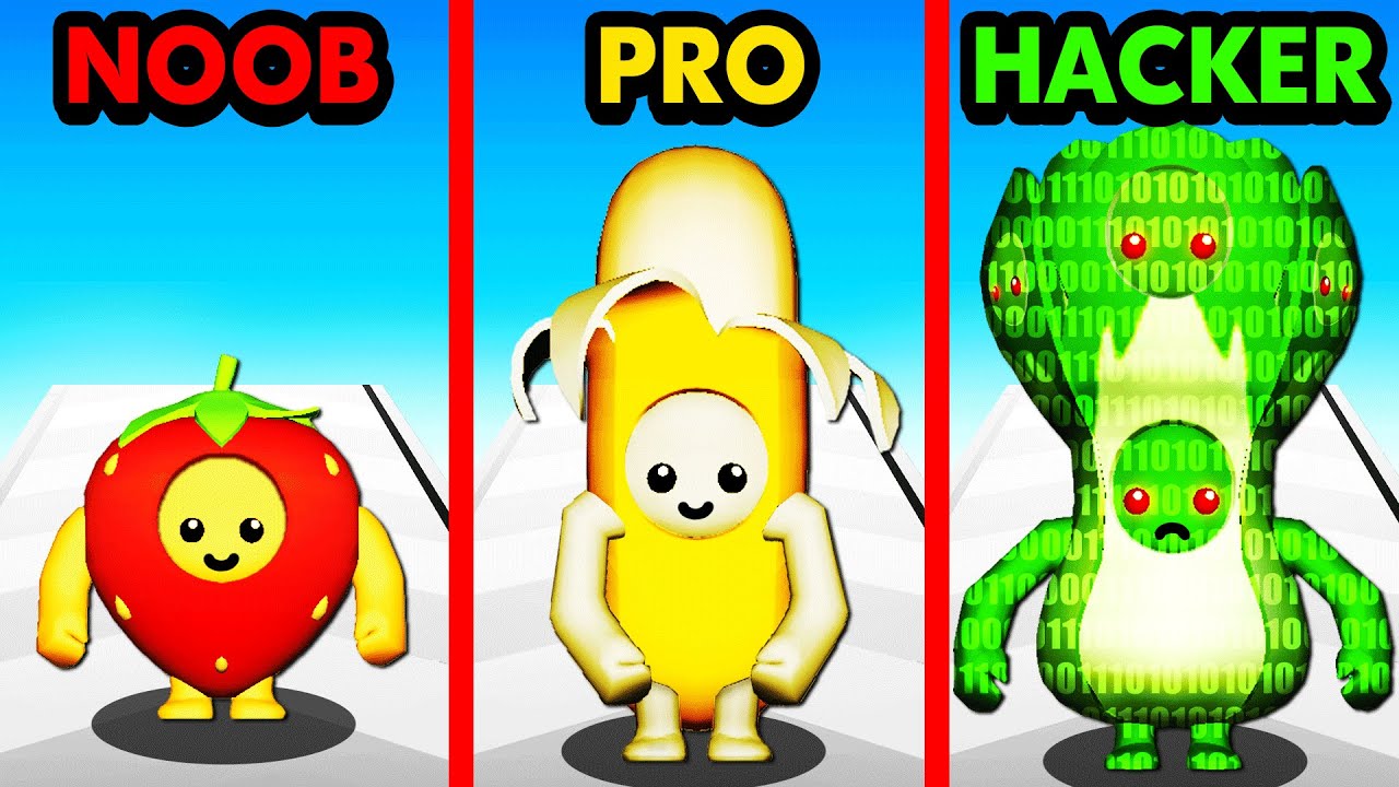 NOOB vs PRO vs HACKER FRUIT RUSH