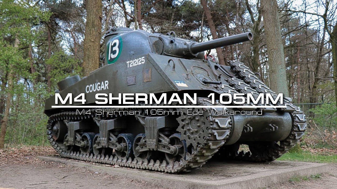 M4 Sherman 105mm Ede Walkaround Operation Market Garden 1944/2014