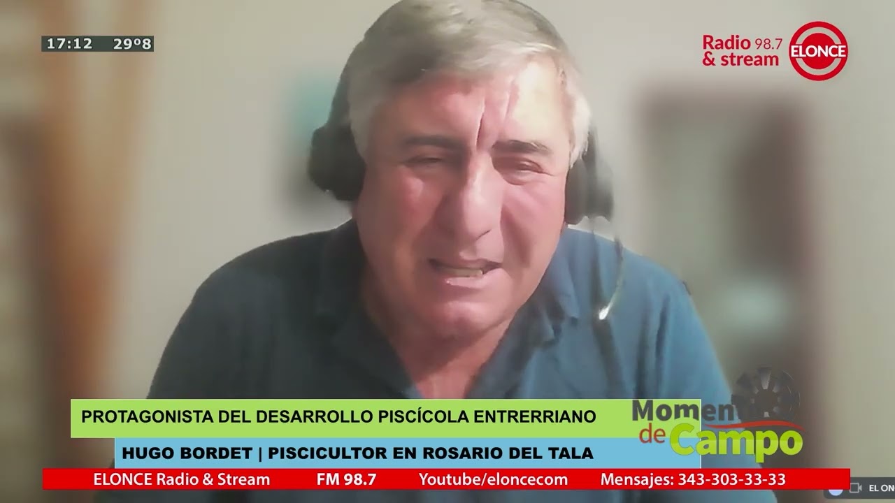 Hugo Bordet - Piscicultor entrerriano