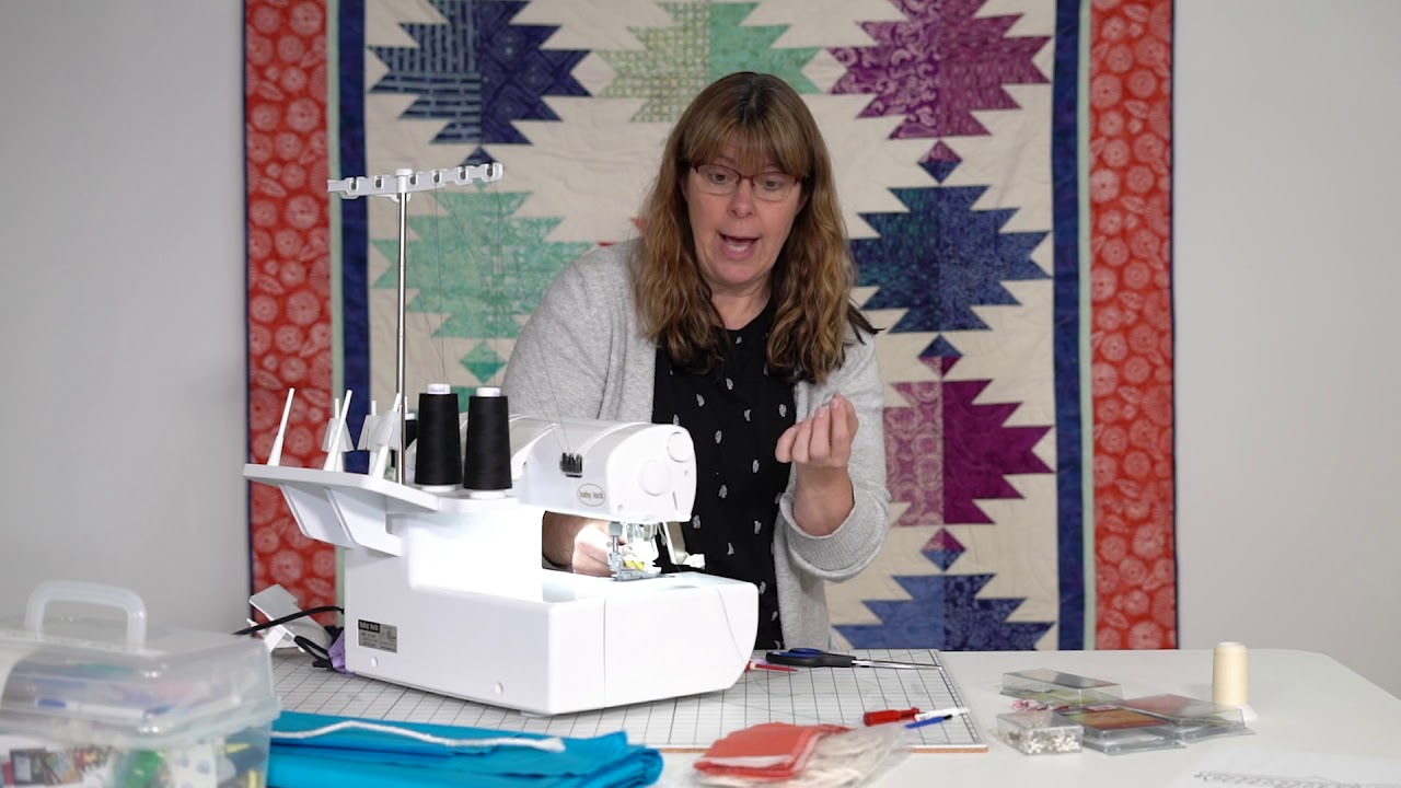 Babylock Triumph- Needle Threading Guide