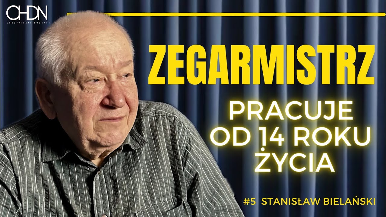 Naprawia zegarki od 60 lat. Rolex z diamentami, praca z mistrzem -Zegarmistrz Stanisław Bielański #5