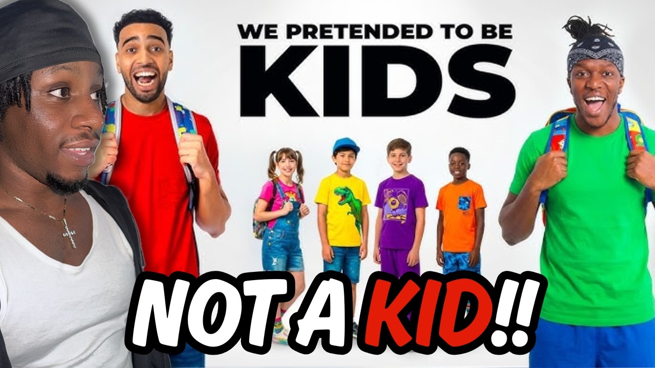 Reacting to We Pretended To Be Kids Ft KSI & Chunkz. By NDL