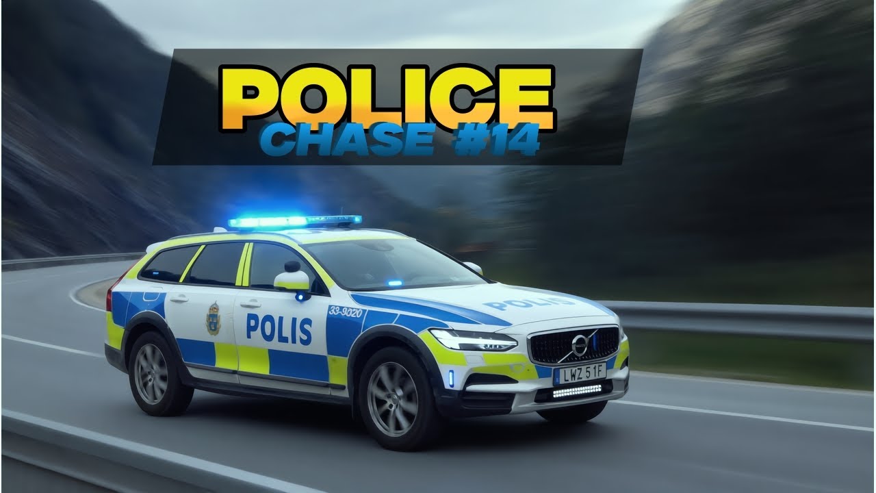 Swedish Police Chase #14 | BeamNG Drive