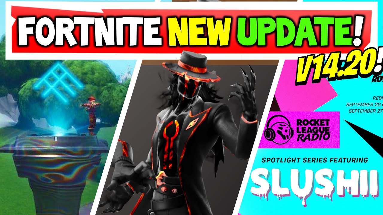 Fortnite Update: BTS Event FREE Emotes?! | Rocket Legue Radio Event! | v14.20 Changes