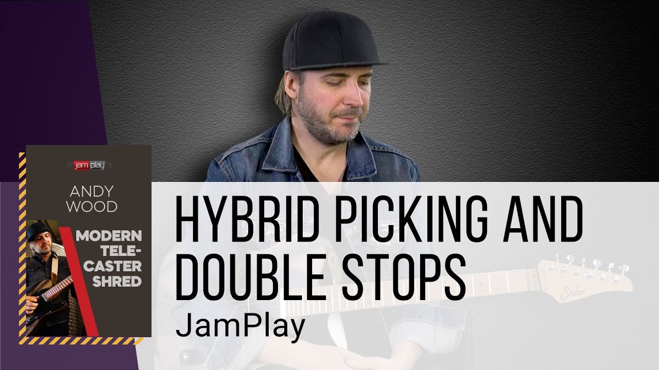 🎸 Andy Wood Guitar Lesson - Hybrid Picking and Double Stops - TrueFire x JamPlay