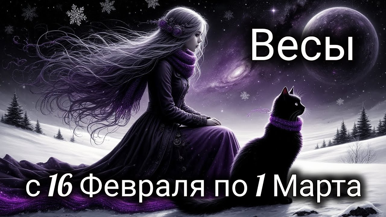 ❄️Весы! Таро прогноз с 16 Февраля по 1 Марта!
