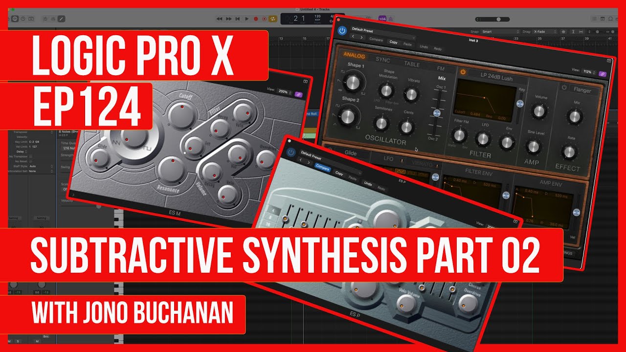 Logic Pro X: Subtractive Synthesis Explained Part 2