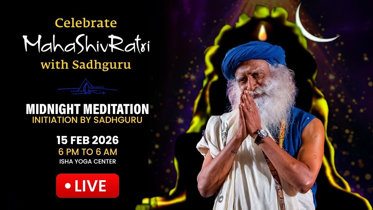 LIVE🔴 Celebrate MahaShivRatri with Sadhguru
