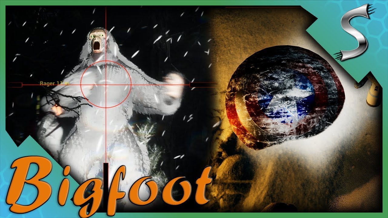 WE FOUND BIGFOOT! NEW GLACIAL FOREST MAP UPDATE + CAPTAIN AMERICA'S SHIELD EASTER EGG! - Bigfoot