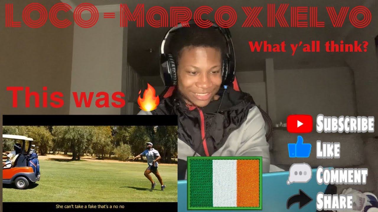 AMERICAN REACTION TO IRISH RAP LOCO - Marco x Kelvo 🇮🇪 | LMERicoTv Reaction (Sponsored)