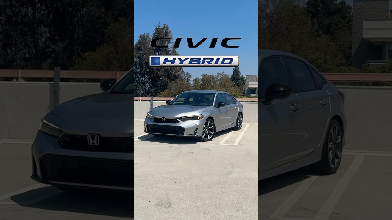 Meet the ​⁠@Honda Civic Hybrid! #honda #toyota #hyundai #civichybrid #civic #hondacivic