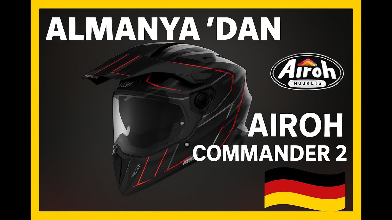 Airoh Commander 2 CARBON – En Detaylı Kutu Açılışı + İlk İzlenim