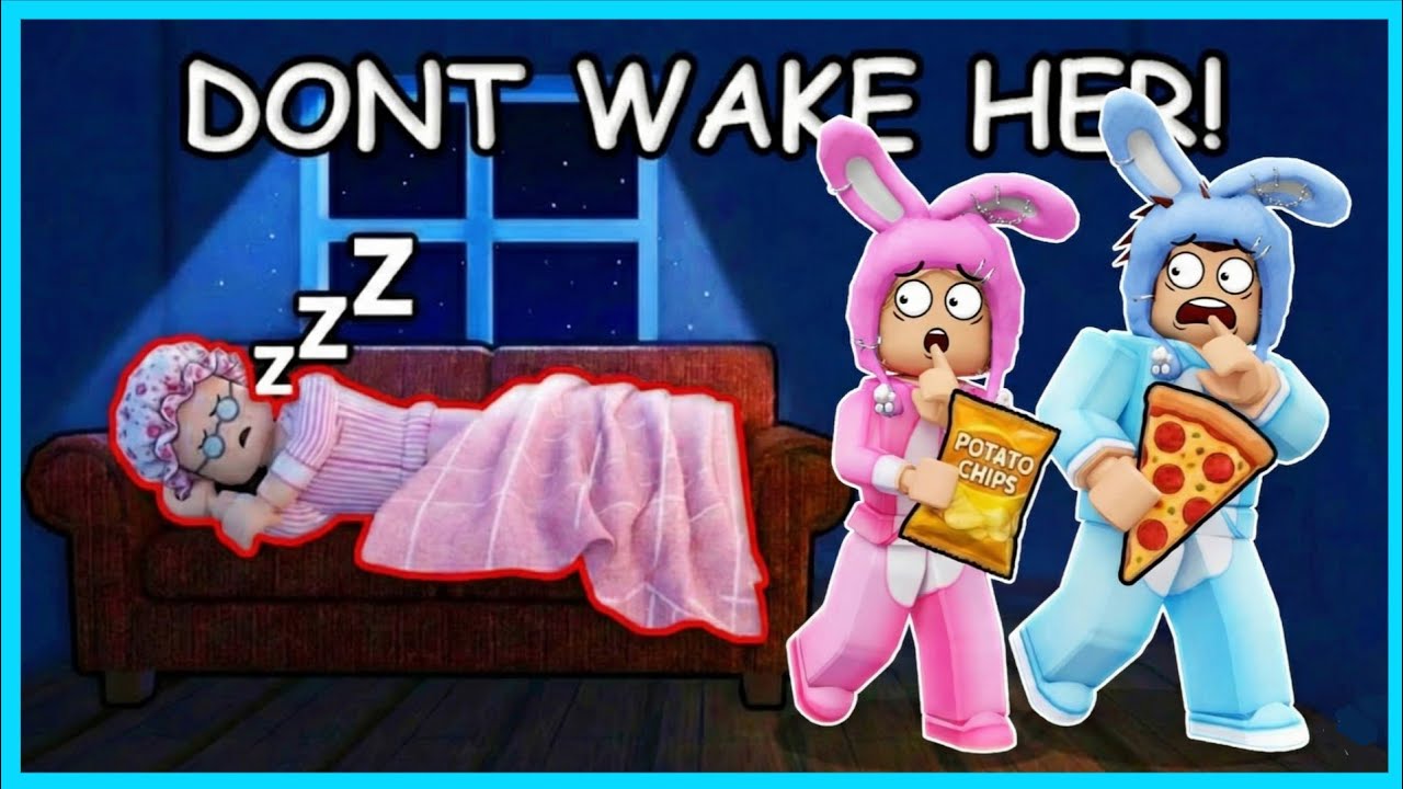 MIPAN & ZUZUZU Mencuri Makanan Nenek Di Malam Hari! ROBLOX
