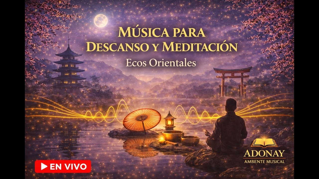 MÚSICA PARA EL DESCANSO Y MEDITACIÓN.  Ecos Orietales