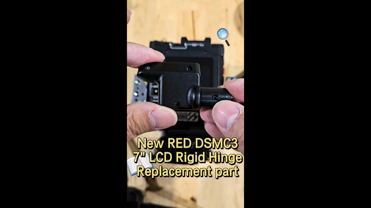 RED touch DSMC 3 7" LCD Rigid Hinge replacement part