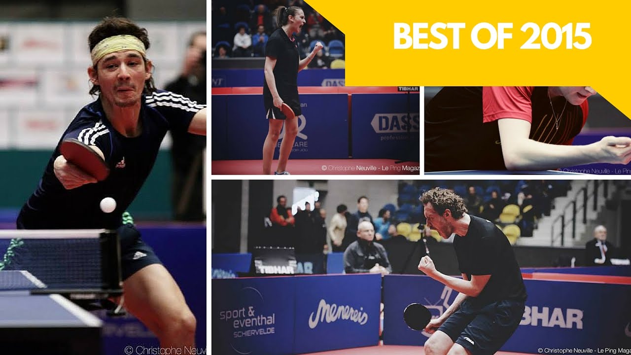 Championnat de Belgique A 2015 Best Of Tennis de Table BELGIUM NATIONAL 2015 TABLE TENNIS
