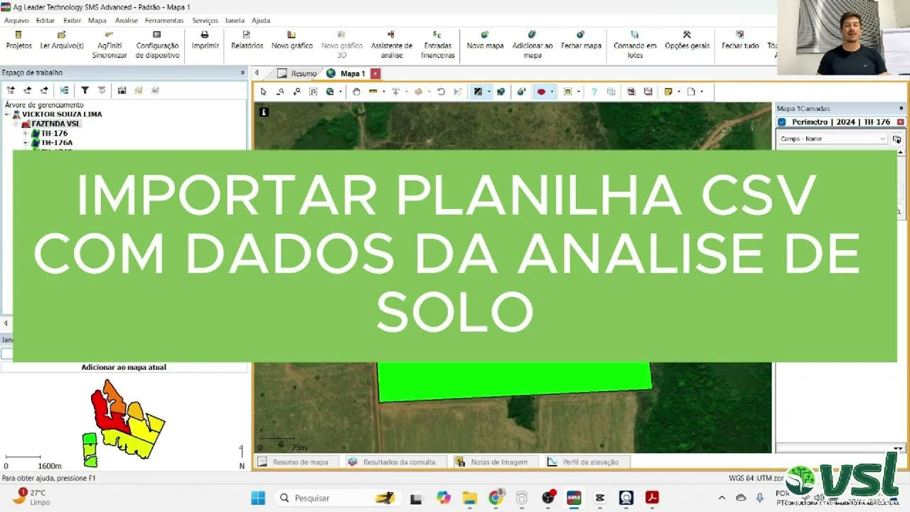 #DICA VSL: Importar planilha com resultados de laboratorio .csv no software SMS