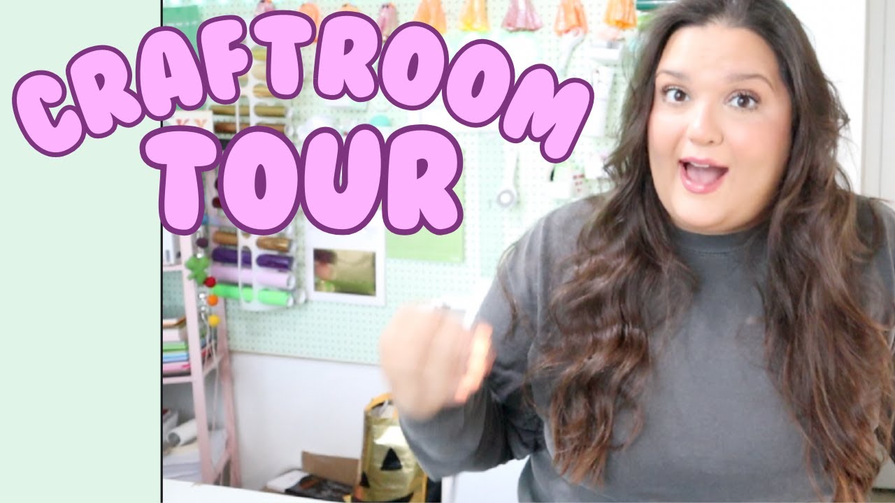 CRAFT ROOM TOUR 2024 | What's in my craft room ? 